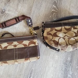 2 coach purses